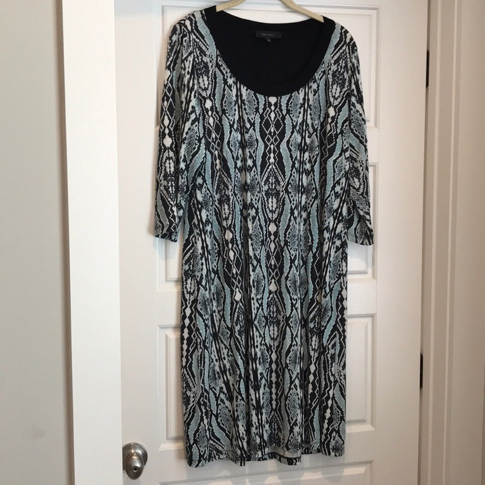NWOT Karen Kane python dress size 0x/XL - Picture 5 of 7